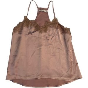 Anthropologie bishop + young camisole Eyelash Racer Camisole Size Small